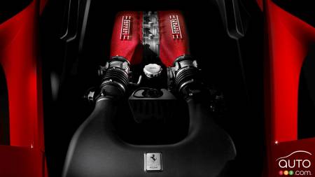 Le nouveau V8 innovateur de Ferrari sera dévoilé au prochain salon de Francfort